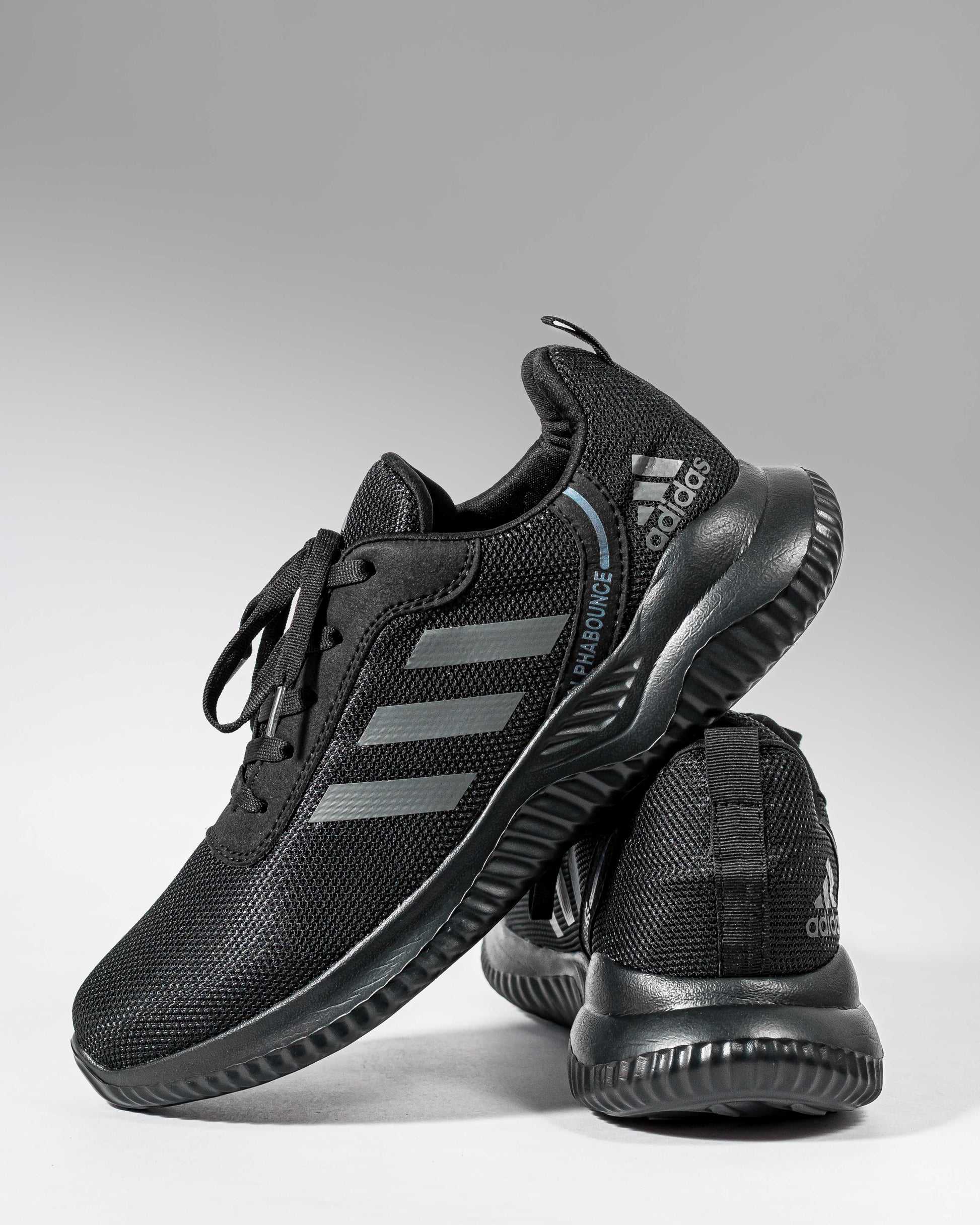 AD Alphabounce Caballero - ¡LIQUIDACIÓN TOTAL! 37 / Todo Negro Tênis