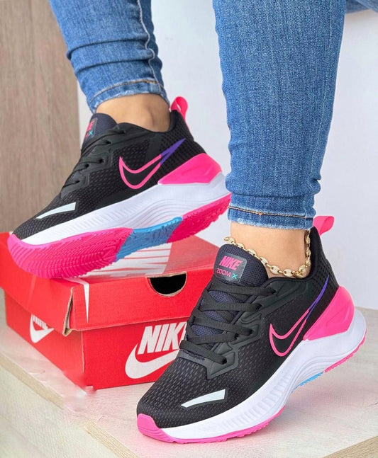NK Zoom X Dama - ¡LIQUIDACIÓN TOTAL! 40 / Negro/Rosa Moda