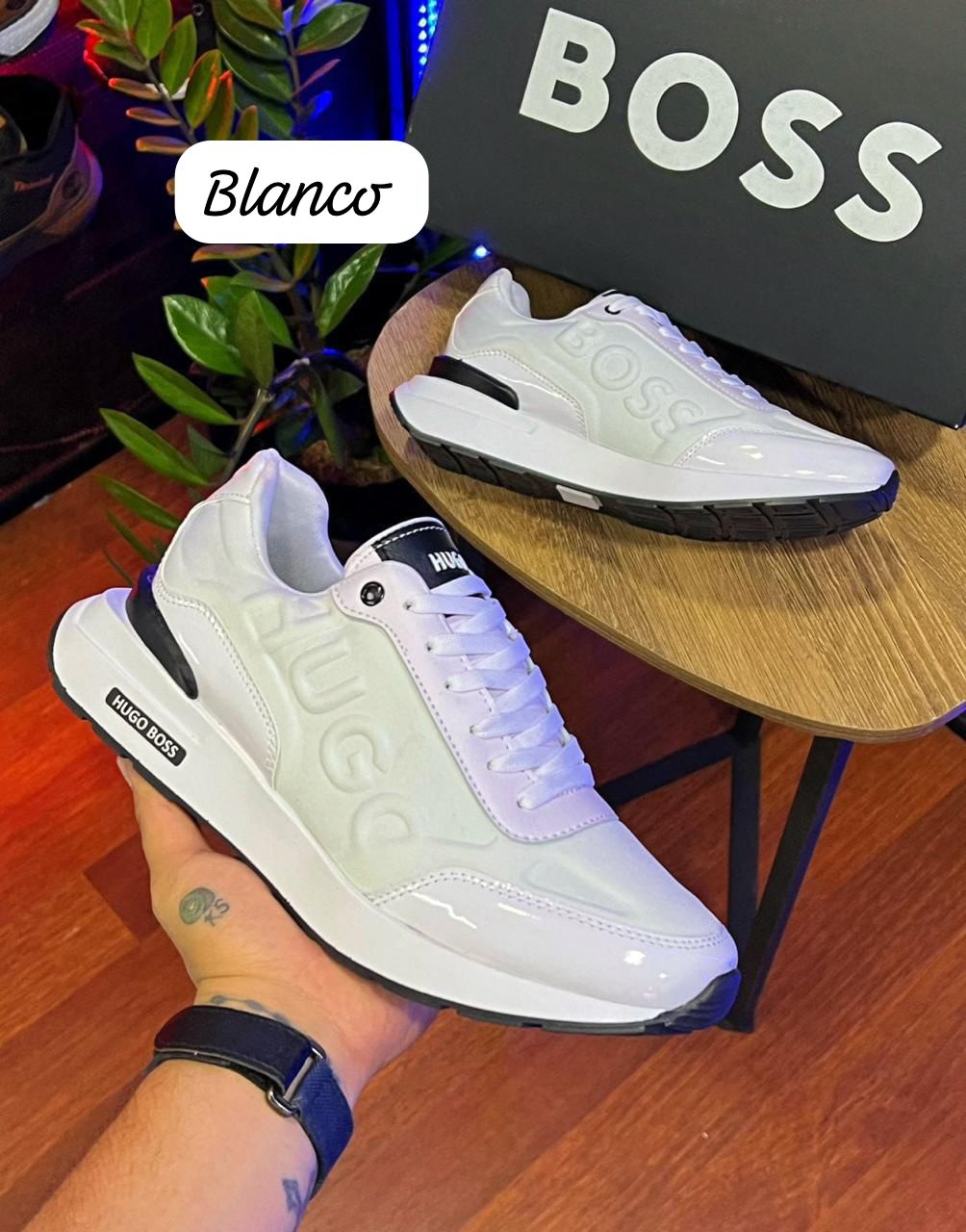 H Boss Deportivo - ¡LIQUIDACIÓN TOTAL! Blanco / 37 Tênis