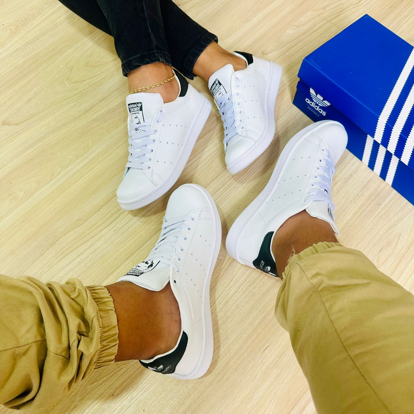 AD Stan Smith Caballero - ¡LIQUIDACIÓN TOTAL! BlancoNegro / 35 Tênis