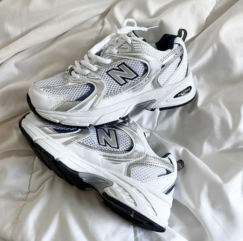 NB Burbuja Blanco Gris - ¡LIQUIDACIÓN TOTAL! Moda