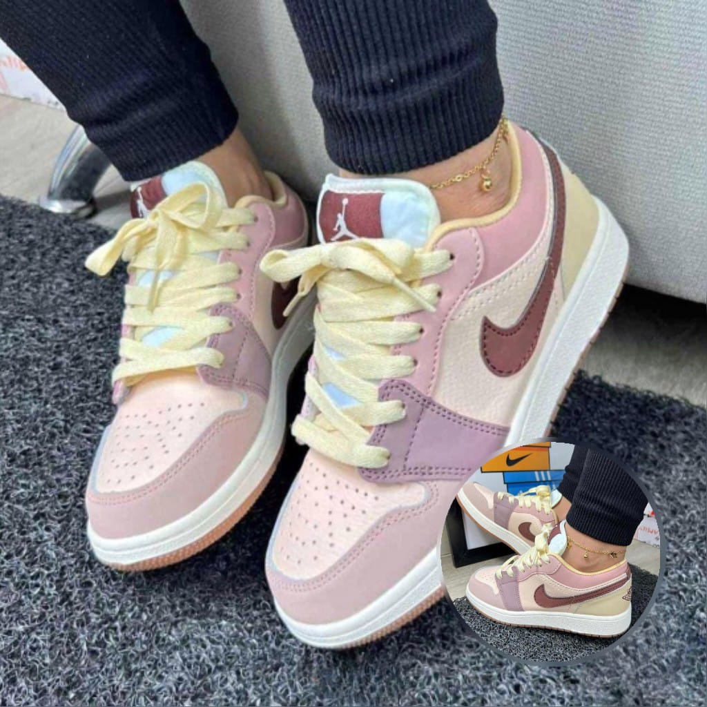 NK Air JD Low 1 Dama - ¡LIQUIDACIÓN TOTAL! 35 / Rosa Moda